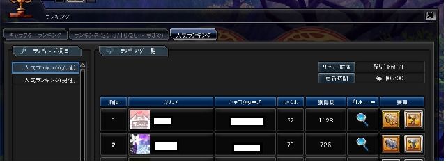 ランキング～ランキング～♪エェェェーーどれだけ時間かけるのΣ(ﾟдﾟlll)