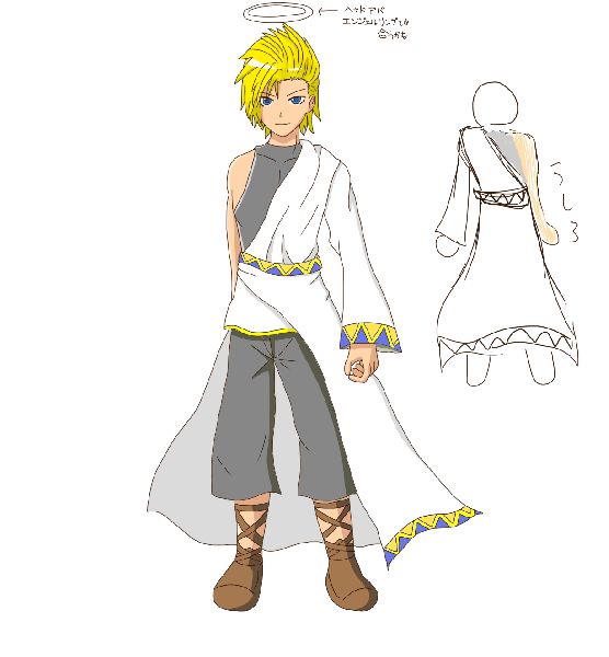 アバコン用です<br />
<br />
天使系の服をイメージしてみました<br />
エンジェルリングとか各種羽根アバターと合わせると良いかと思います<br />

