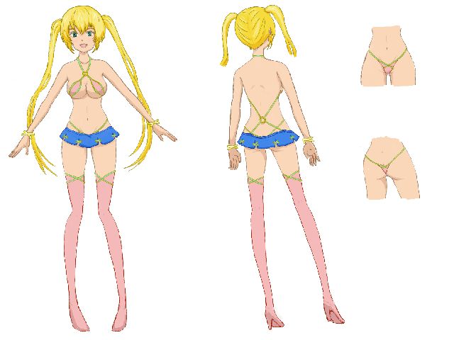 コスチュームのみです。<br />
バツの字を多く使ってるのでこの名前にしました。<br />
<br />
今回も余計なものを描いてしまった気がしますが、見なかったことにしてくださると助かります＞＜