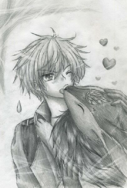 「幻神占い」でナイトフォックスが出ました。<br />
ずっと欲しかったので、とてもうれしかったです＾＾<br />
そして連れて歩いてみると、とても可愛くて、思わず描いてしまいました＞＜　（自分にはこう見えましたノ）<br />
<br />
癒されます…＾＾