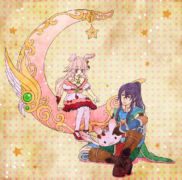 ギリギリですが、ファンアートコンテスト用に！<br />
青年と幼女が戯れてるのが大好きなのでｗ