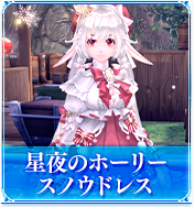星夜のホーリースノウドレス